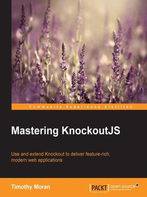 cover image of Mastering KnockoutJS
